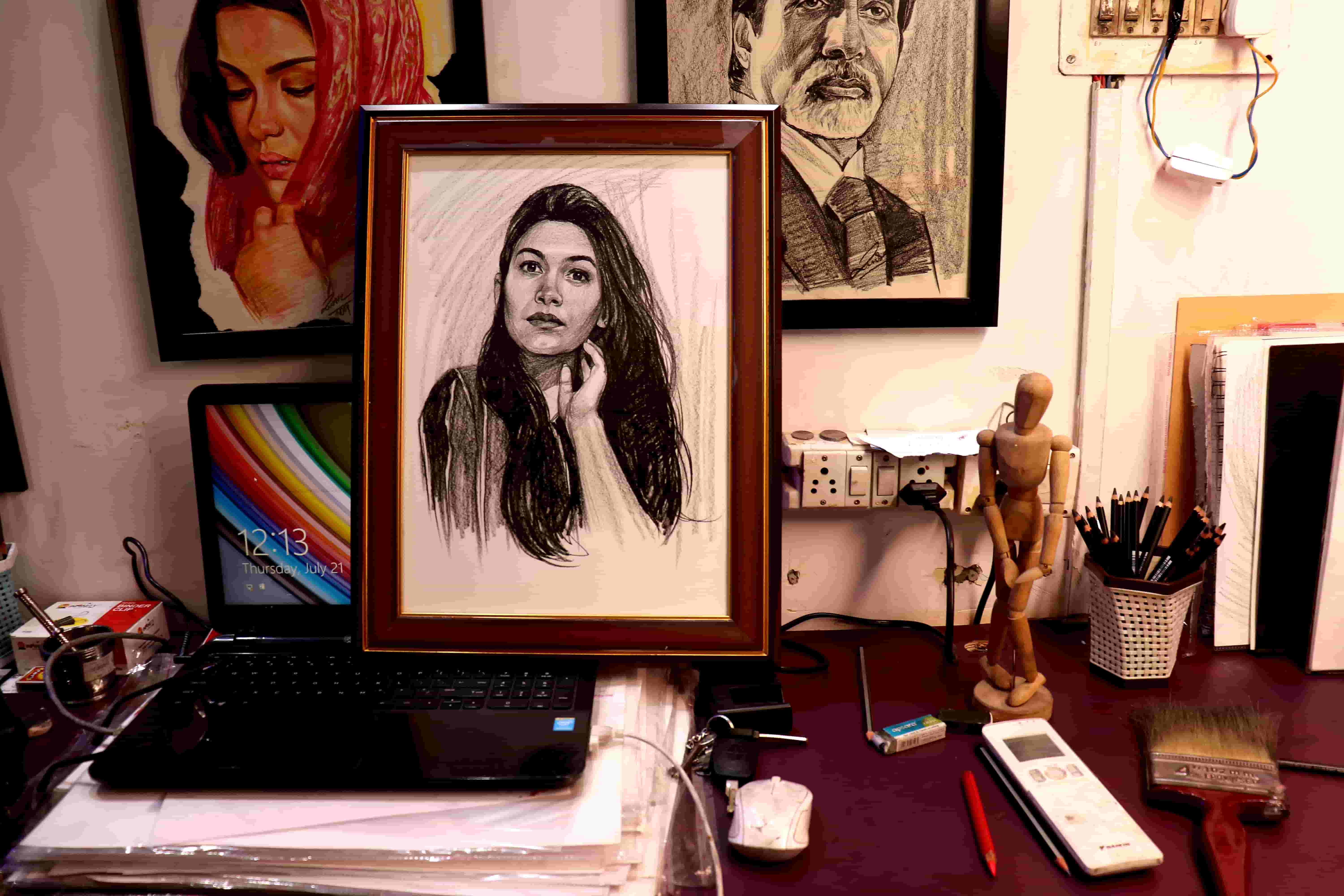Sketch Artist in delhi, portrait maker online